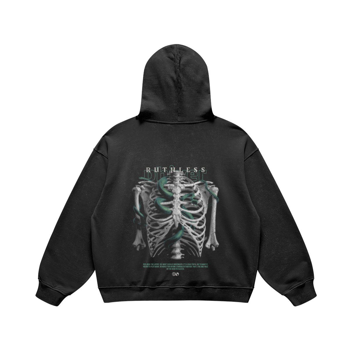 Ruthless Hoodie Black