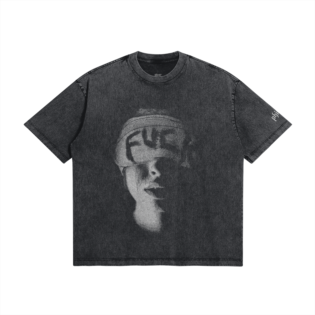 Fu*k Tee washed Dark Grey