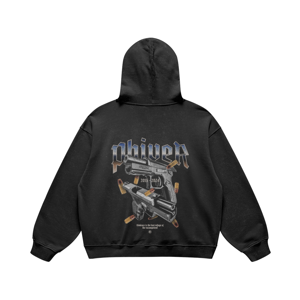 Violence Hoodie Black