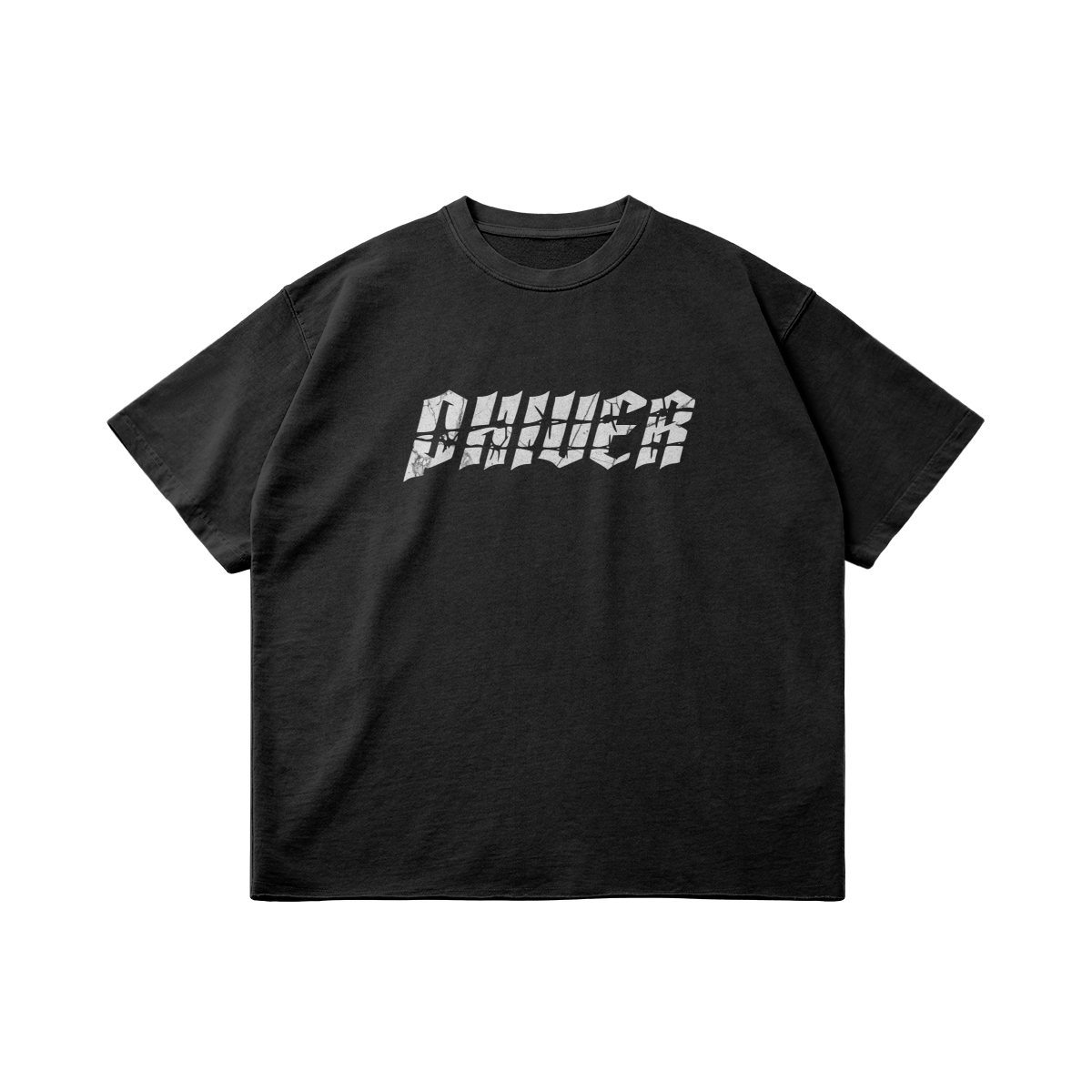 Wire Tee Faded Black