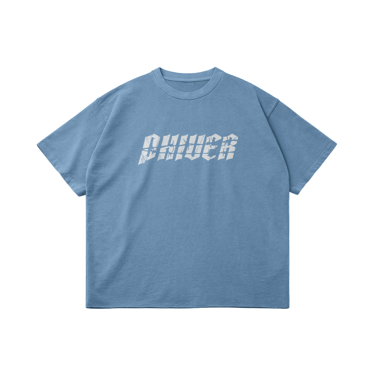 Wire Tee Medium Blue