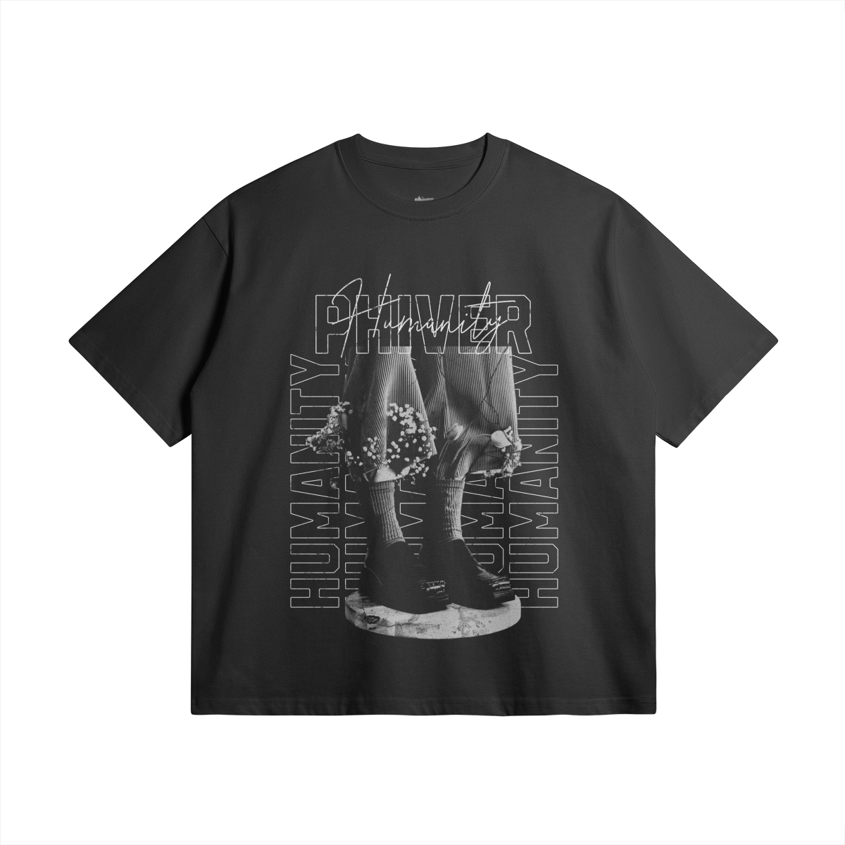 Humanity Tee Black