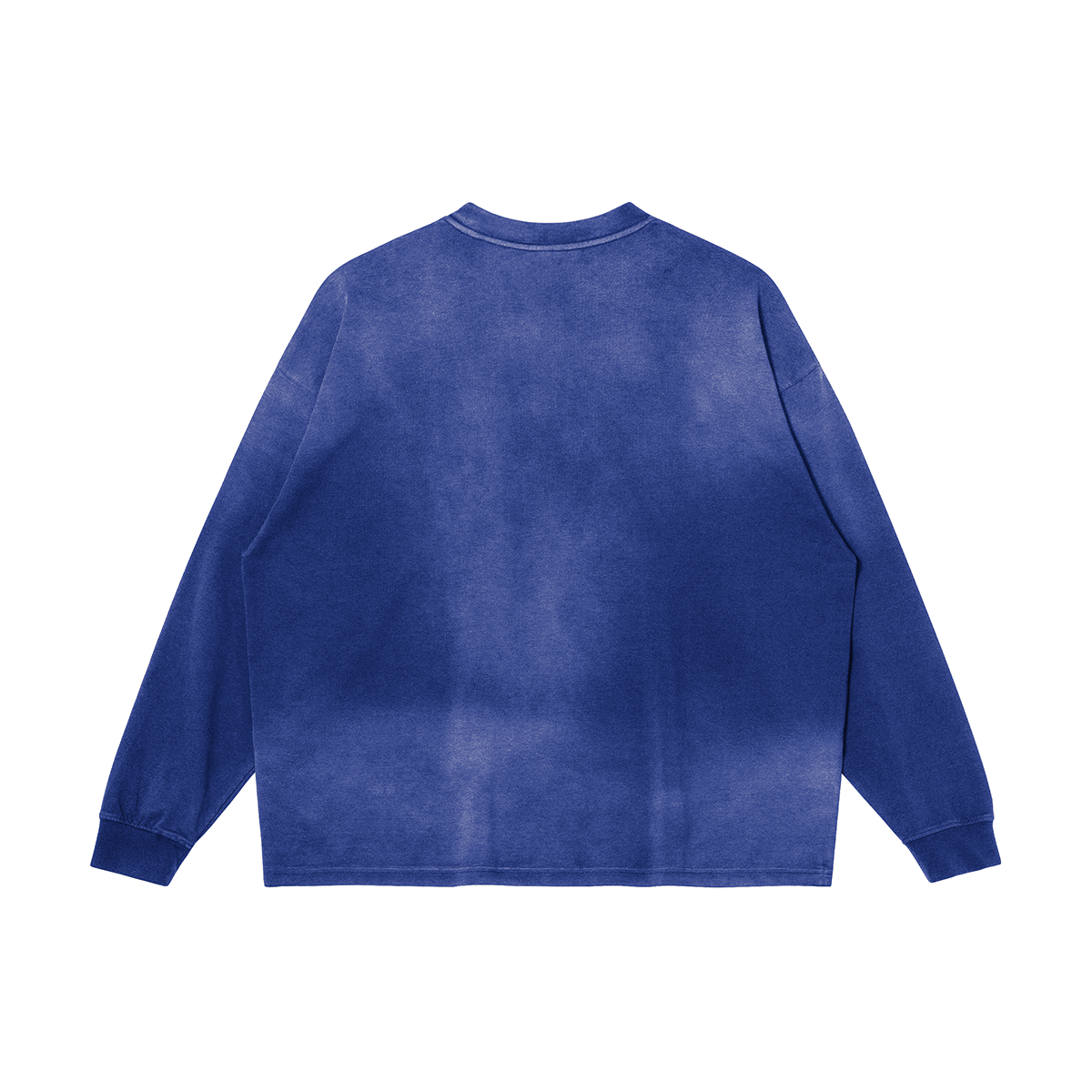 Sun Faded Long Sleeve Blue