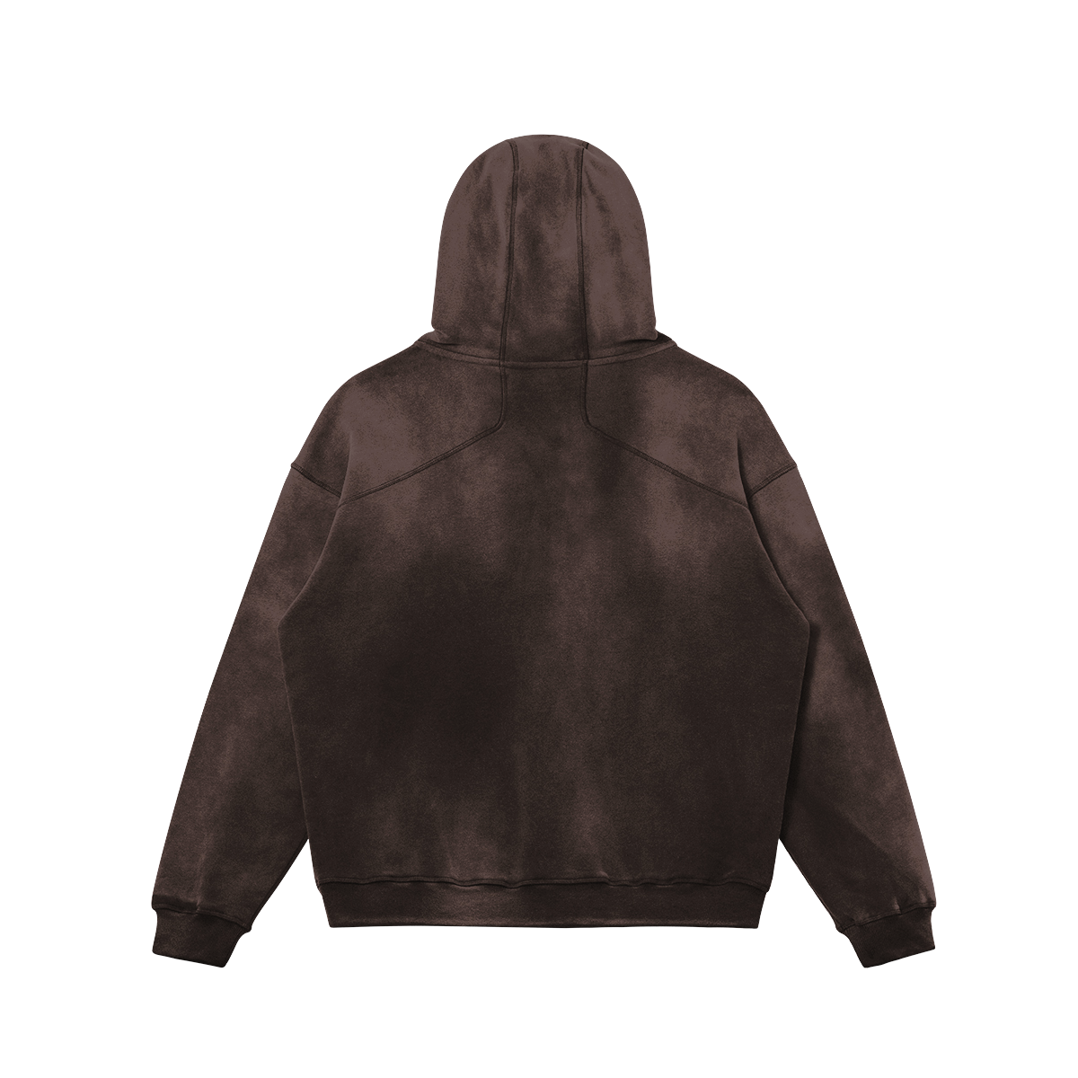 Sun Faded Hoodie Brown