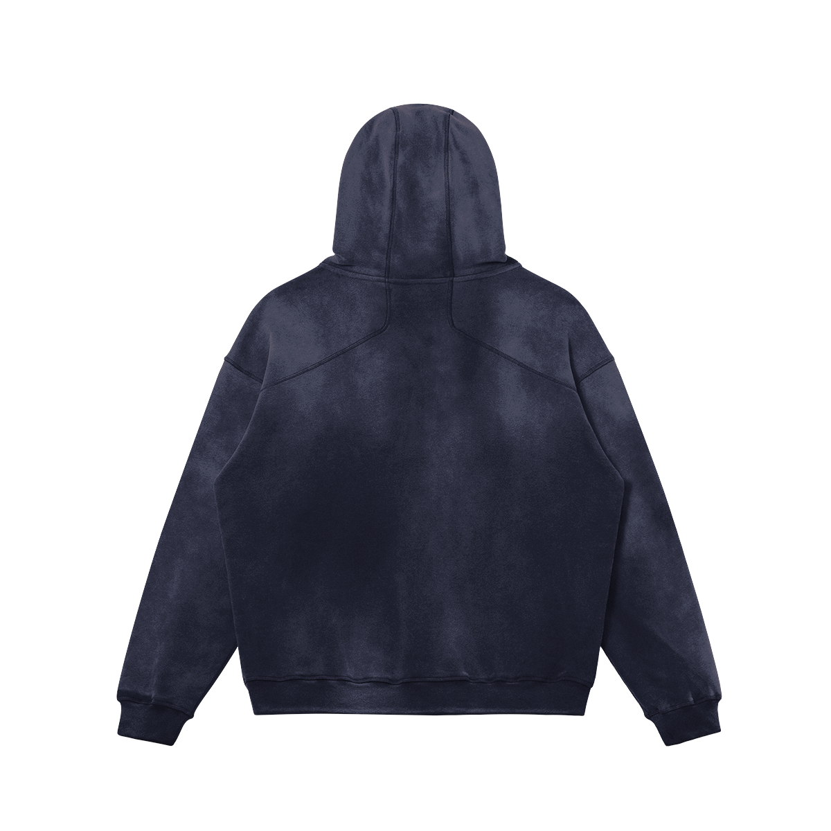 Sun Faded Hoodie Dark Blue