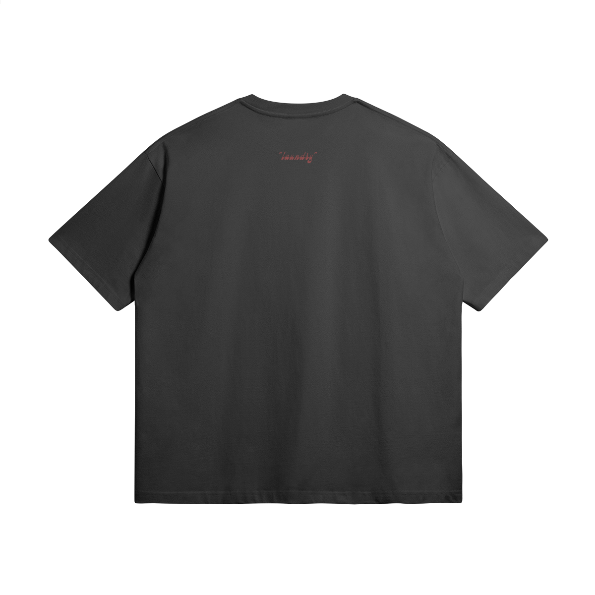 "laundry" Tee Black